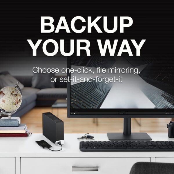 8 TB external Hard Drive, 2 USB Hu, 3.5 Inch, USB 3.0 - Image 4