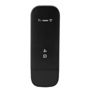 Generic 4G LTE USB Portable WiFi Router, Portable WiFi Hotspot Support 10 Devices, for Cell Phones, Tablets, Laptops, Computers, Smart TVs (Black)