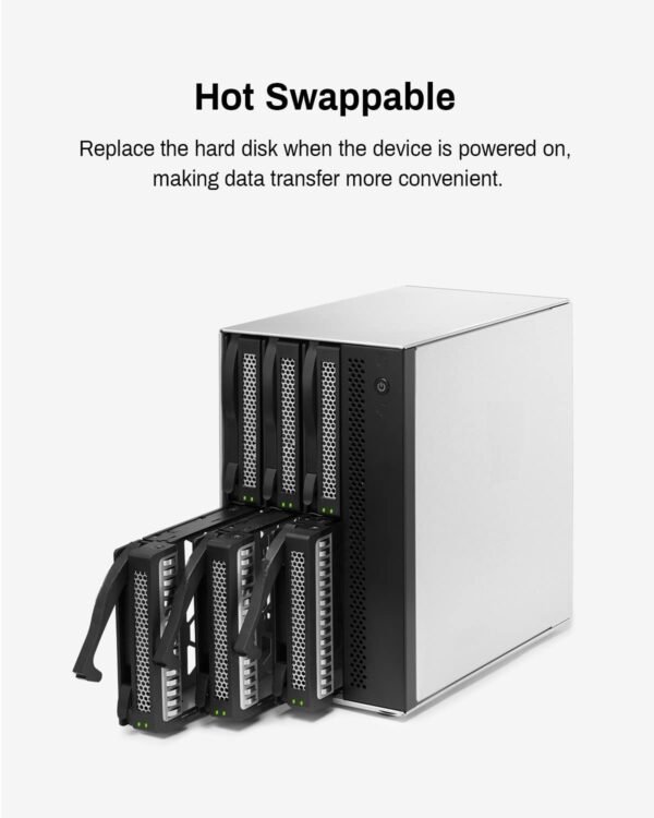 Storage External Hard Drive Enclosure NO RAID (Diskless) (D6-320-6Bay) - Image 6
