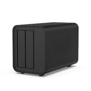 2Bay NAS - Quad Core CPU DDR4 RAM Personal Private Cloud Home Network Attached Storage with Rich Backup Solutions (Diskless)