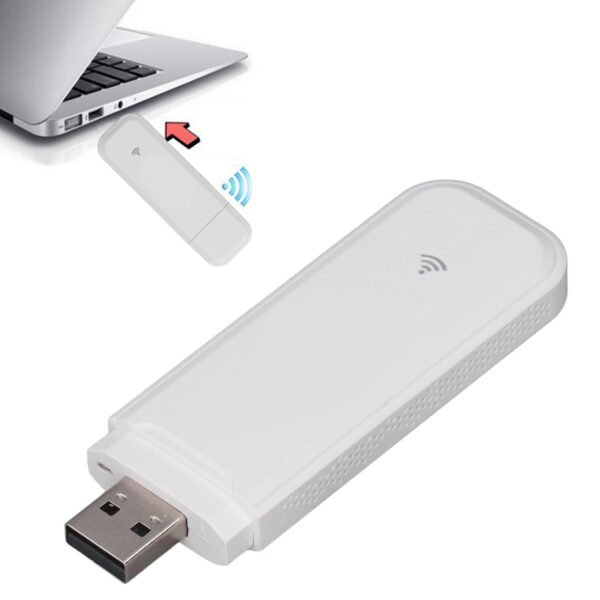 4G LTE USB Modem, High Speed Mobile Hotspot Router with SIM Card Slot, Plug and Play, Portable Small Travel Hotspot for Europe Russia Middle East Africa - Image 2