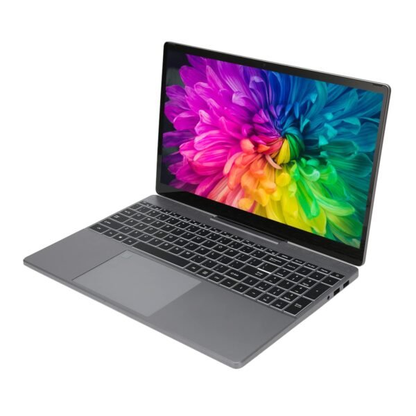 15.6 Inch Laptop, HD Touchscreen, 12GB DDR5 RAM, Multi Mode, Fingerprint Reader, RGB Backlit, 100-240V (UK Plug)