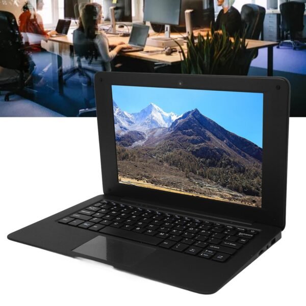 10.1 Inch Laptop, LCD Display 64G Laptop Computer, 1.1GHz Dual CPU Business Laptop with Wired Mouse, Student Laptop for Daily Work Entertainment Business Gaming Online - Image 7