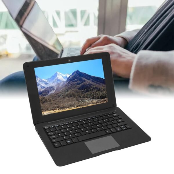 10.1 Inch Laptop, LCD Display 64G Laptop Computer, 1.1GHz Dual CPU Business Laptop with Wired Mouse, Student Laptop for Daily Work Entertainment Business Gaming Online - Image 8